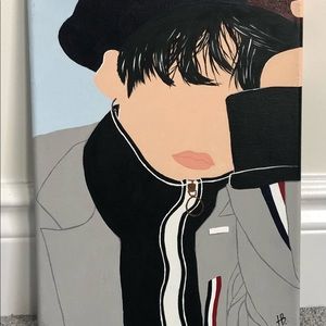 Yoongi painting #BTS #SUGA #ARMY